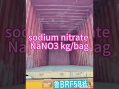 Köpükleyici Ajan Sıcak Satış 99.3% NaNO3 Sodyum Nitrate Tozu 25 KG / BAG
