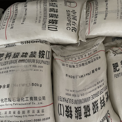 Tarımsal Sınıf Amonyum Sülfat Gübre %21 50kg Granül