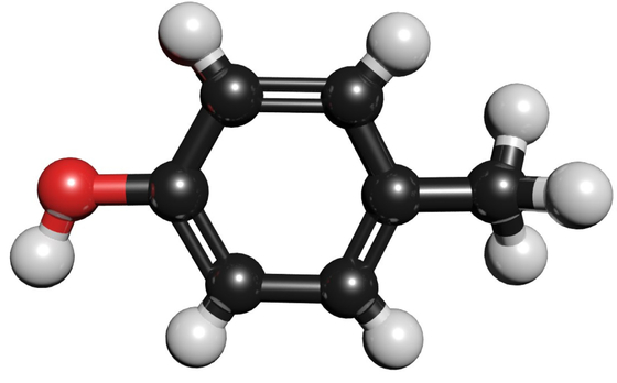 P Cresol Beyaz Tozu 25KG/BAG Koruyucular, Dezenfektanlar ve Solventler için Kullanılır