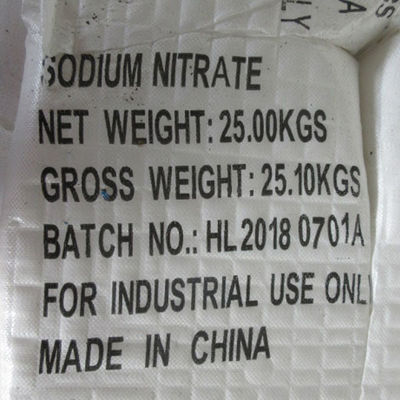 Gübre NaNO3 Sodyum Nitrat 7631-99-4 %99.3 Saflık