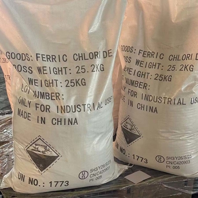 25kg/poşet Demir klorür Suz Tozu 98%min 26MT/20GP