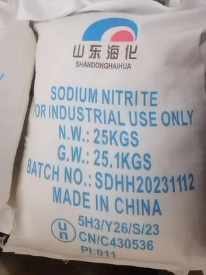 Sodyum Nitrite Tozu 25kg/poşet NaNO2