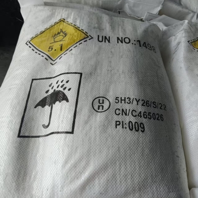 NaNO3 Sodyum Nitrate 27 MT / 20 GP Paketi 25 KG / BAG Korozyon Engelleyici için kullanılır