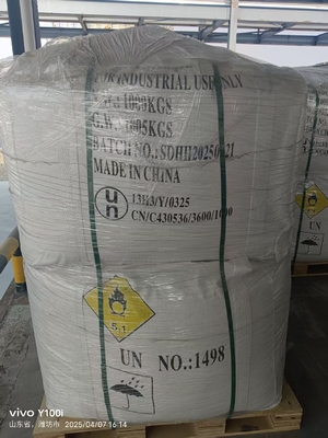 1000 KG / BAG Sodyum Nitrate NaNO3 Isı Temizleme Ajansı Olarak Kullanılan Beyaz Toz