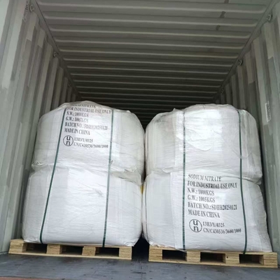 UN 1498 Sodyum Nitrate NaNO3 Beyaz veya Açık Sarı Kristal 1000 KG / BAG
