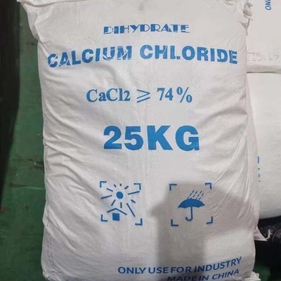 Kalsiyum Klorür 25kg/Çuval Beyaz pul