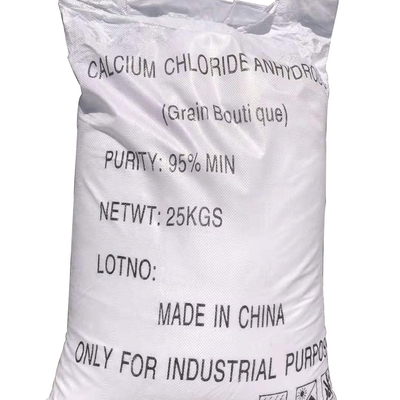 CaCL2 Kalsiyum klorür 95% susuz prills 27 MT/ 20GP 25 KG/ BAG