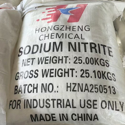 Sodyum Nitrit NaNO2 Elyaf Tekstillerin Boyanması ve Ağartılması İçin