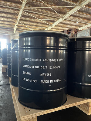 Demir(III) Klorür Katı FeCL3 Anhidr Boyama ve Baskı Atık Su Arıtımı UN NO. 1773