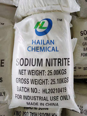 Antiseptik olarak kullanılır NaNO2 Sodyum Nitrite Beyaz Kristal