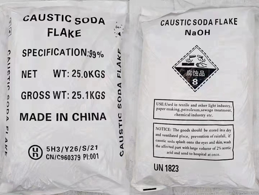CAS 1310-73-2 Kaustik Soda Sodyum Hidroksit Beyaz Toz